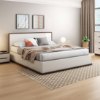 Picture of Baltoro Engineered Wood King Size Hydraulic Storage Bed In White Finish