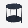 Picture of Sigma Wishbone Table Set with 1 Table and 2 Chairs Gun Metal In Grey