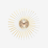 Picture of Golden Sun Metal Wall Clock