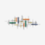 Picture of Multicolor Abstract Metal Wall Art